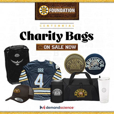 BOSTON BRUINS CHARITY BAGS PRESENTED BY DEMANDSCIENCE